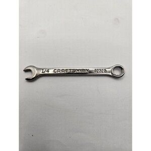 Craftsman USA 1/4" Combination Wrench 12 Point 42325 USA